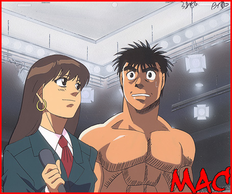 Hajime no Ippo anime cel