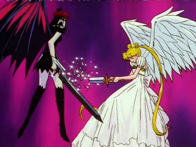 Sailor Moon 200 - L'AMOR DE LA BUNNY: LA LLUM QUE IL·LUMINA LA GALÀXIA 525112-7075120-Screencap%20Chaos%20vs%20Princess%20Serenity