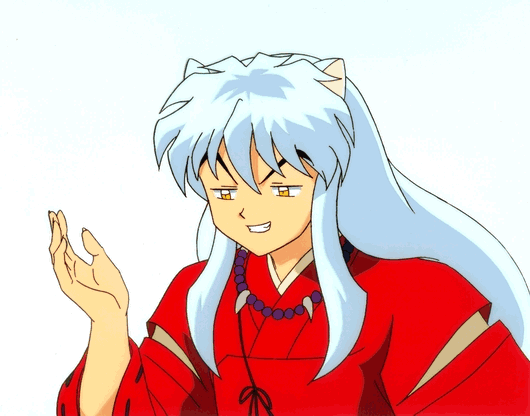 Click on the small image below to see InuYasha speak in a gif courtesy of e...